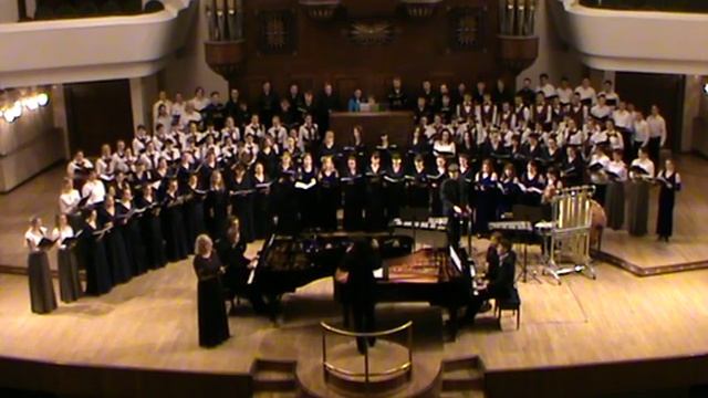 Выступление сводного хора в Большом концертном зале консерватории смотреть онлайн
