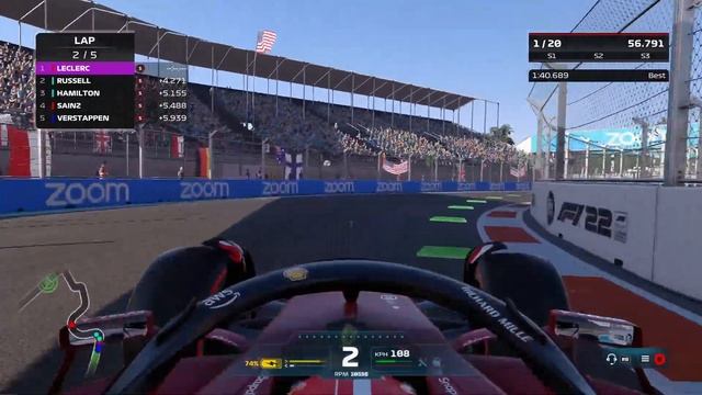 F1 22 Xbox Series S Gameplay (Miami Grand Prix) смотреть онлайн