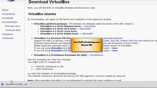 Installing Linux Tutorial 2 - Downloading and Installing Virtual Machine Software смотреть онлайн