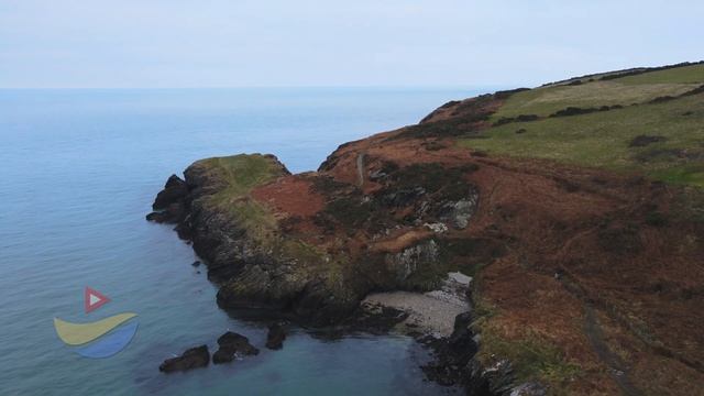 Drone Tour of the Beautiful East Coast of Wicklow, Ireland смотреть онлайн