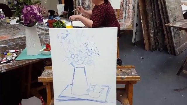 108. ЕСЛИ ВАМ ЗА... ИЛИ КУРСЫ ДЛЯ ВЗРОСЛЫХ. УРОК РИСОВАНИЯ. /OIL LESSON смотреть онлайн
