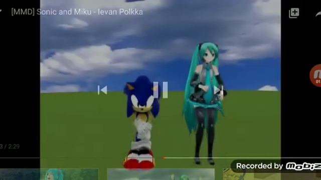 Sonic And Miku - Levan polkka смотреть онлайн