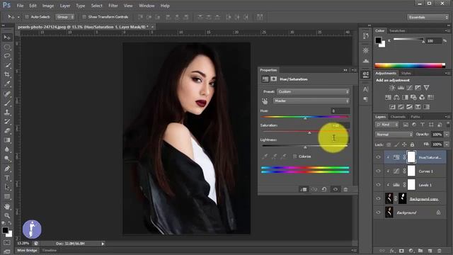 Photoshop CS6 Tutorials for Beginners: How to Whiten Skin смотреть онлайн