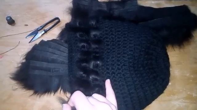 Шапка вязанка смотреть онлайн