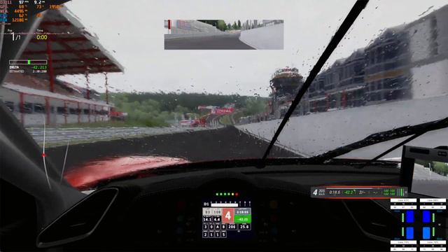 Assetto Corsa - Regen auf Spa [CSP 0.1.75 preview1 mit RainFX + Sol 2.1] смотреть онлайн