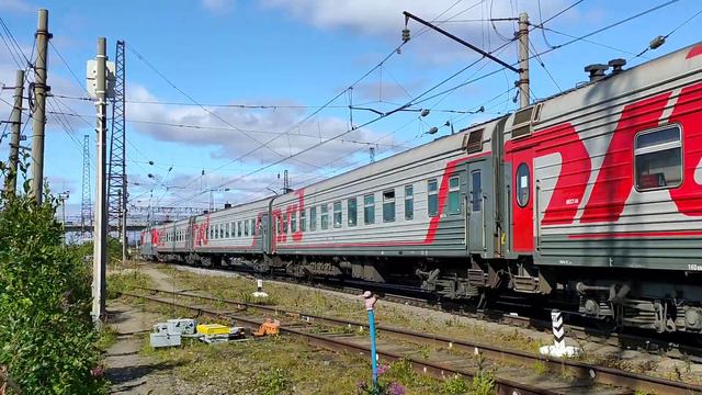 Вагон после КР в составе поезда №144. смотреть онлайн