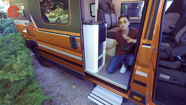 Автодом-минивэн Adria Twin Supreme 640 SGX: огромный гараж и электрическая дверь смотреть онлайн