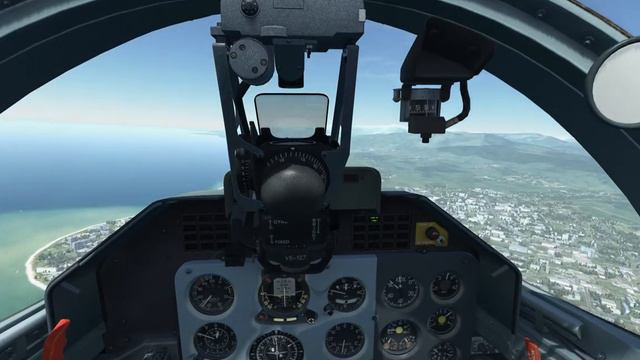 L-39C Flight using NDB Only From Batumi to Sochi (DCS) смотреть онлайн