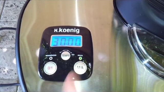 Machine à glace et sorbets H.Koenig HF250 par Weelandia смотреть онлайн