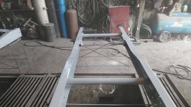 Газель. Рама покраска. смотреть онлайн
