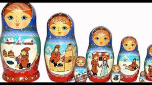 Русские матрешки - сувениры своими руками.