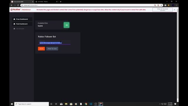 ROBLOX FOLLOW BOT! 10K IN A SINGLE DAY FREE! WORKING 2020 смотреть онлайн