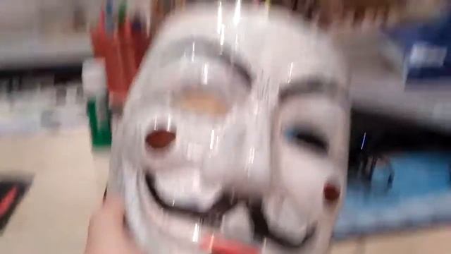 Моя маска Гай Фокса которую я сам сделал смотреть онлайн