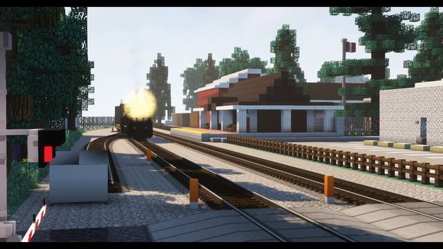 Railfanning in Minecraft Immersive Railroading (Part 21) смотреть онлайн