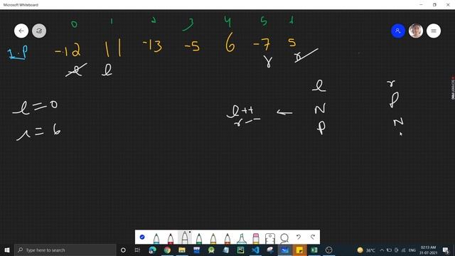 Move all the negative elements to one side of the array | Arrays | Love Babbar DSA Sheet | Hindi смотреть онлайн