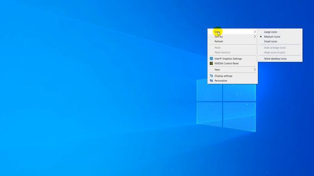How to show desktop icon on windows 10 смотреть онлайн