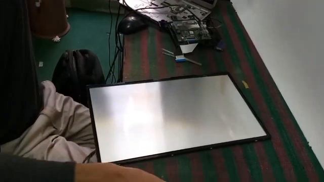 Repair LED LCD Monitor mark lines fix смотреть онлайн