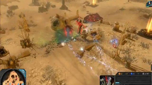 Dow2b: Vaul (Farseer) vs Betauser (Hive Tyrant) p2/2 смотреть онлайн