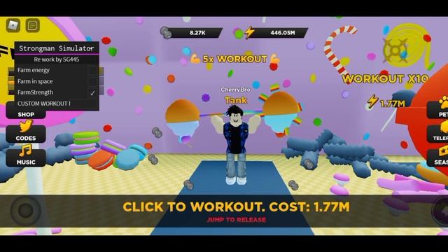 Arceus X Roblox strongman simulator auto workout + auto energy script | strongman simulator script смотреть онлайн