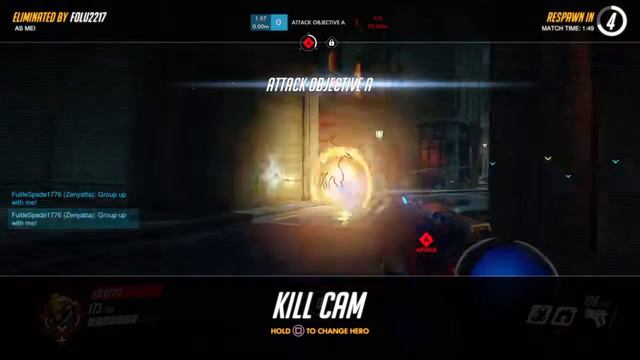 Overwatch D.VA 5 instant kill with MEKA смотреть онлайн
