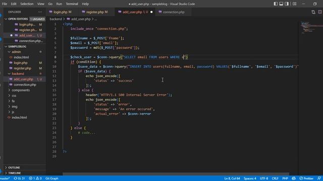 Basic Web: Building a Login and Register Form with jQuery + PHP Part 2 смотреть онлайн