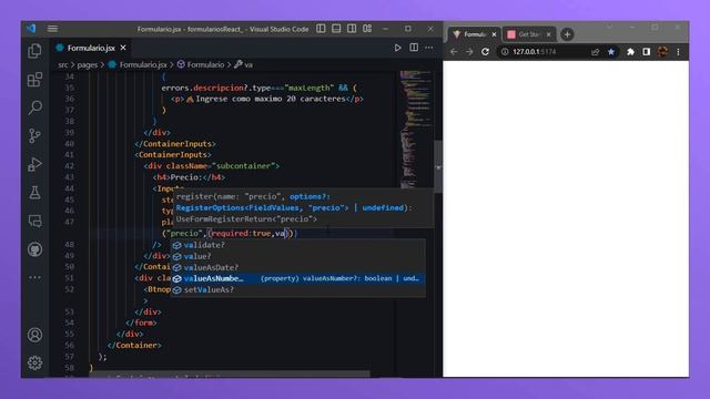 Aprende a validar formularios en REACT. смотреть онлайн