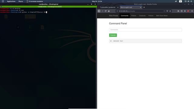 Pickle Rick Tryhackme Walkthrough смотреть онлайн