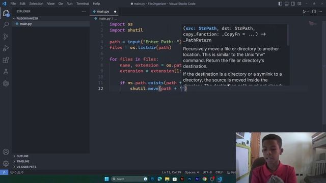 File Organizer-Automation In Python (Tutorial) смотреть онлайн