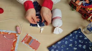 Мастер-класс "Славянская лоскутная кукла-оберег "Зерновушка". Клуб "Малеевский" (г.о. Клин)