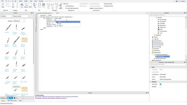 How to make attack effect for tool![Roblox studio] смотреть онлайн