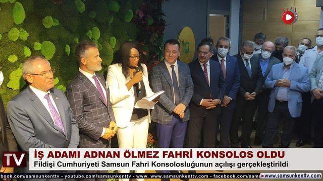 Samsun'da Fildişi Cumhuriyeti Fahri Konsolosluğu Açıldı смотреть онлайн