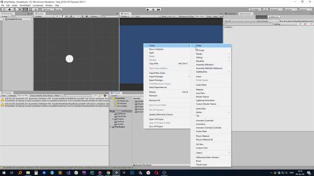 Тестирование в Unity смотреть онлайн