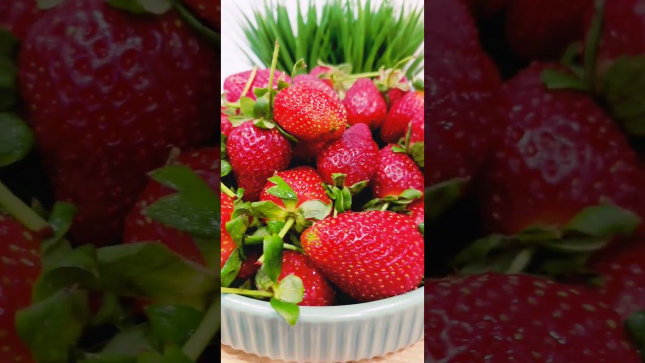 The First Strawberries This Year #food