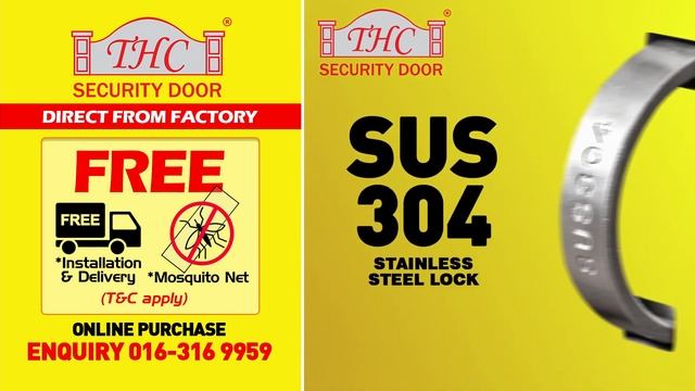 THC SECURITY DOOR - DIRECT FROM FACTORY смотреть онлайн