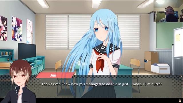 GETTING CLOSE TO THE ARTIST!-Part 3-His Chuunibyou Cannot Be Cured! [Steam] PC смотреть онлайн