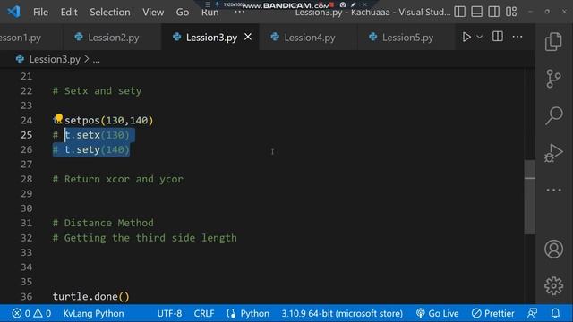 Python Turtle Library Complete Tutorial #3 | Explained In Hindi смотреть онлайн