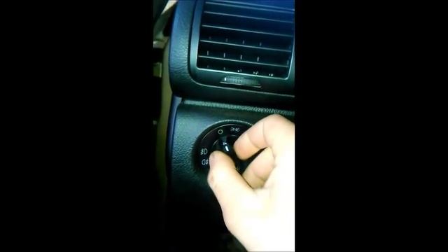Как снять переключатель света Пассат Б5+ VW Passat B5+ смотреть онлайн