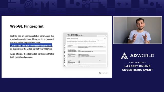 Find out what Facebook and Google actually know about you - Ad World 2020 speech by Multilogin смотреть онлайн