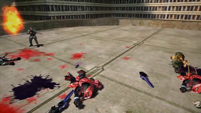 Halo Reach Elites VS. Halo 2 Flood VS. Halo 1 Marines смотреть онлайн