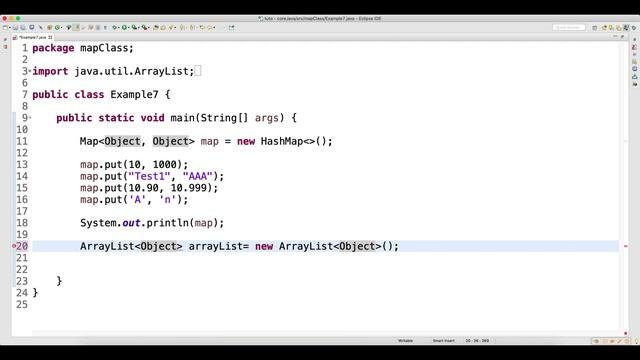 Add All Type Of Object in Collection Classes Video-74 смотреть онлайн