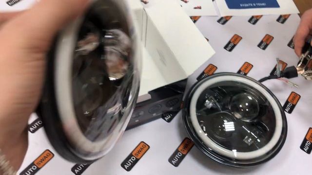 Фары Тюнинг LED Нива (HP 002) смотреть онлайн