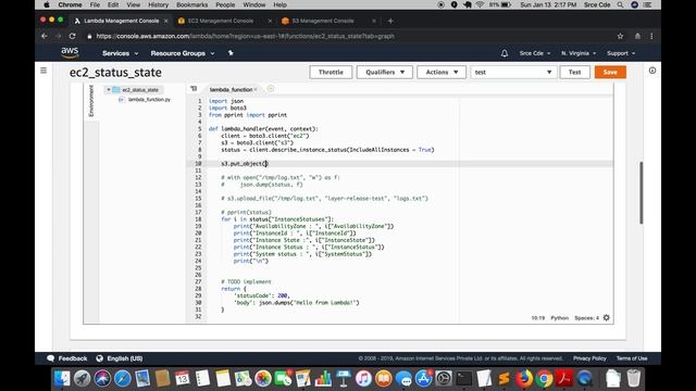 AWS: Upload data to S3 without saving to file via Lambda function смотреть онлайн