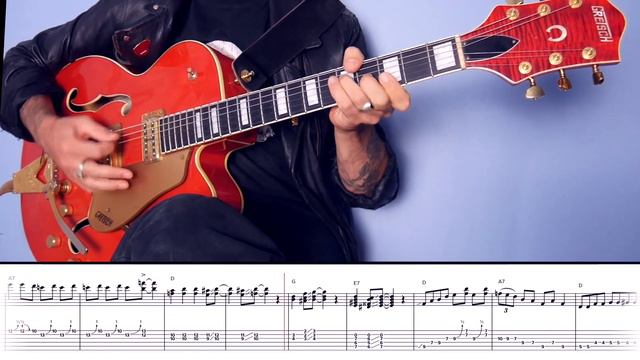 Rock This Town - Guitar Tab (Solo) смотреть онлайн