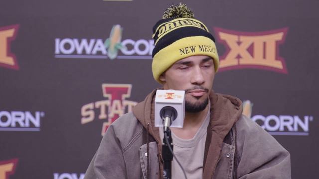Iowa Coach Tom Brands, wrestler Real Woods after win over Iowa State, Nov. 26, 2023 смотреть онлайн