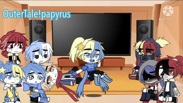 Sans aus react to papyrus aus [bad apple] || gacha club || смотреть онлайн