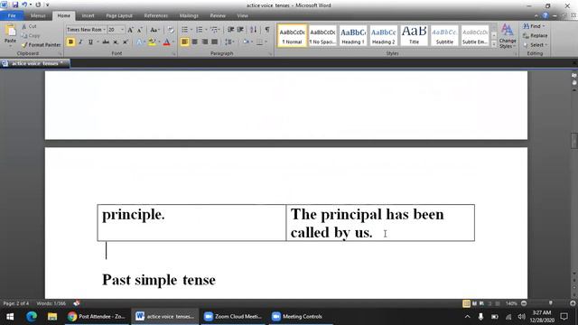 Tense change or verb change to passive voice( Positive sentences) смотреть онлайн
