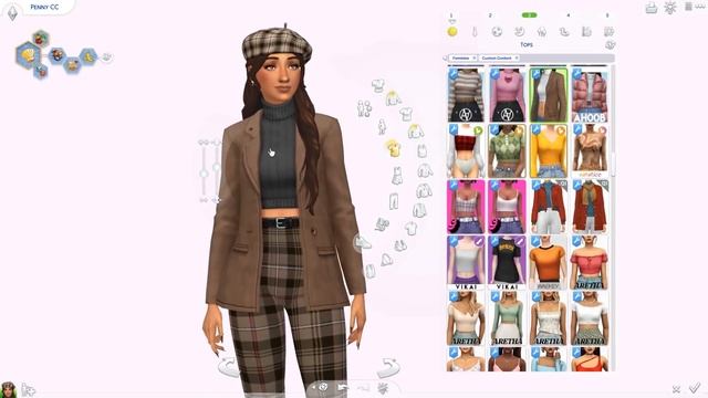 BEST DARK ACADEMIA CC | Sims 4 Custom Content Showcase (Maxis Match) смотреть онлайн