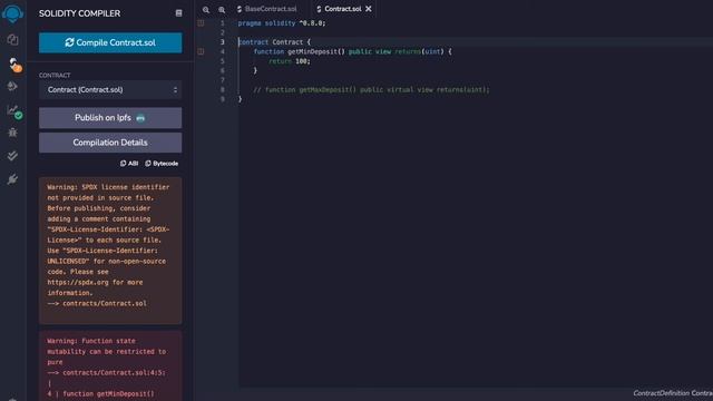 The "contract should be marked as abstract" error in Solidity explained смотреть онлайн