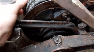 Лебёдка от зил 131 на т-40